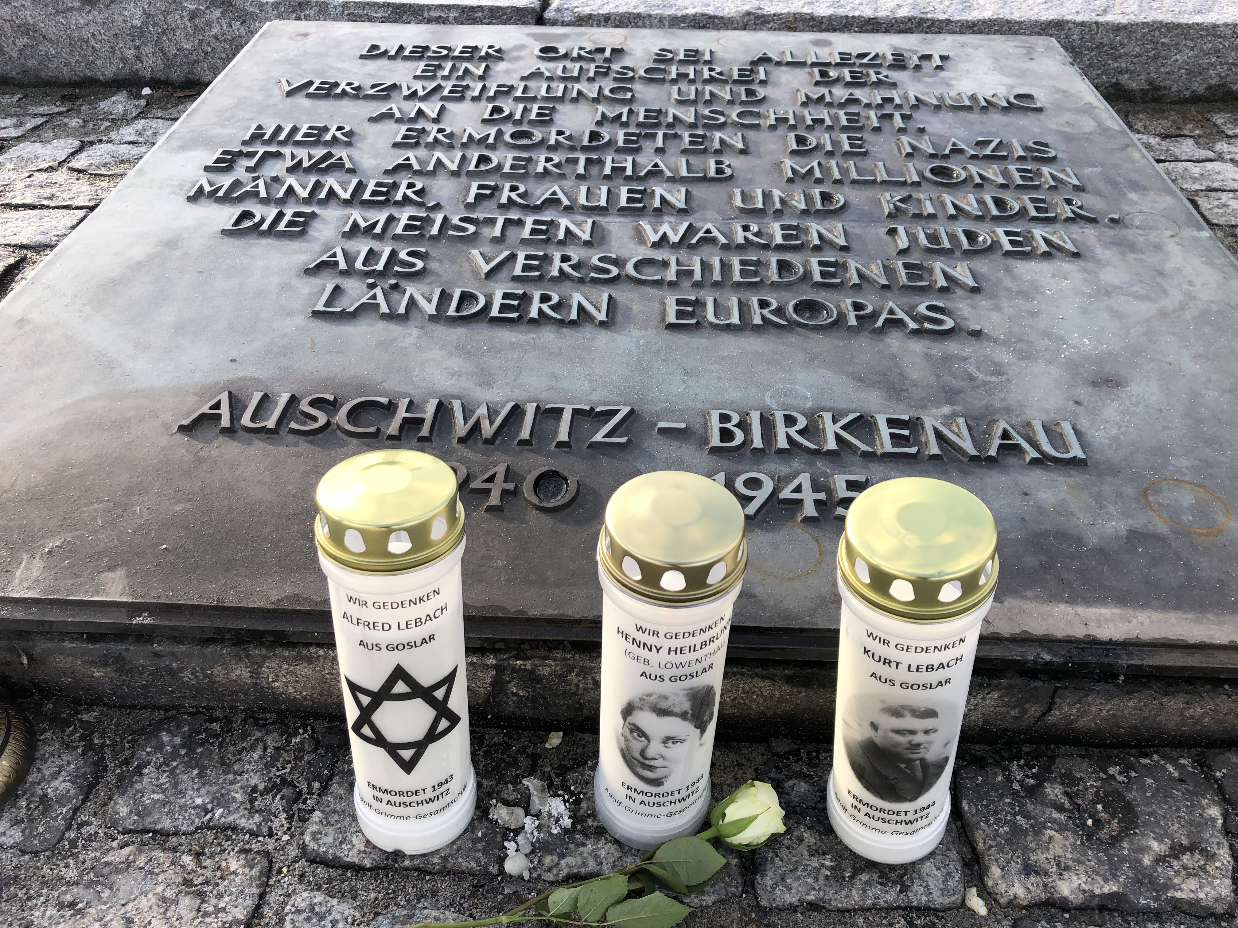 Gemeinsames Erinnern am Holocaustgedenktag